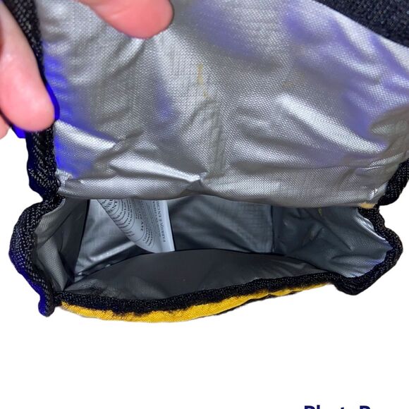 Media Insulated Bag Reusable Pocket Lunch Baby Bottles Zipper Yellow - Picture 5 of 8